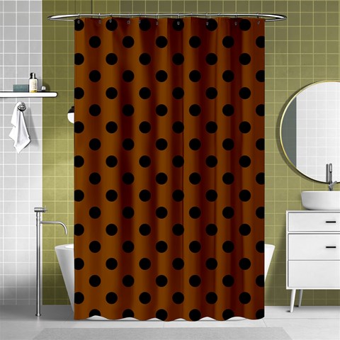 Polka Dots Curtain(48  X 72 ) - 42.18 x64.8  Curtain(48  X 72 )