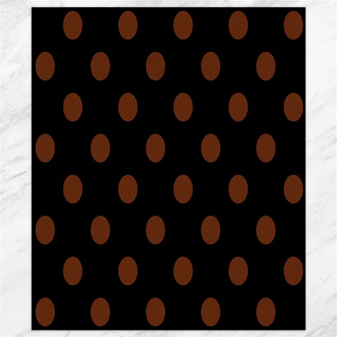Polka Dots 8.15 x9.66  Canvas - 1