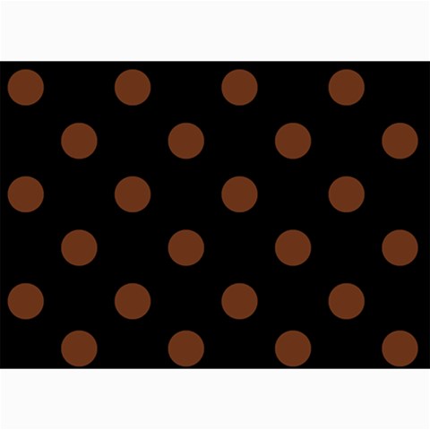 Polka Dots 7 x5  Photo Card - 1