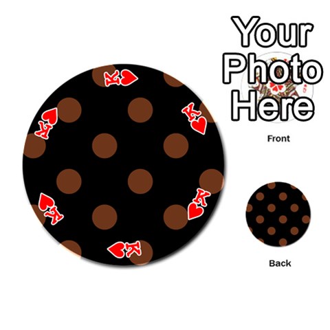King Polka Dots Front - HeartK
