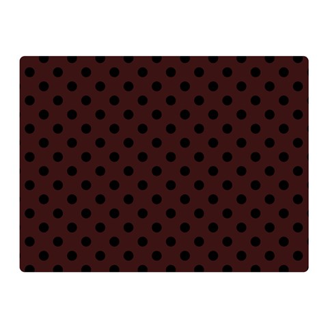 Polka Dots 35 x27  Blanket Front