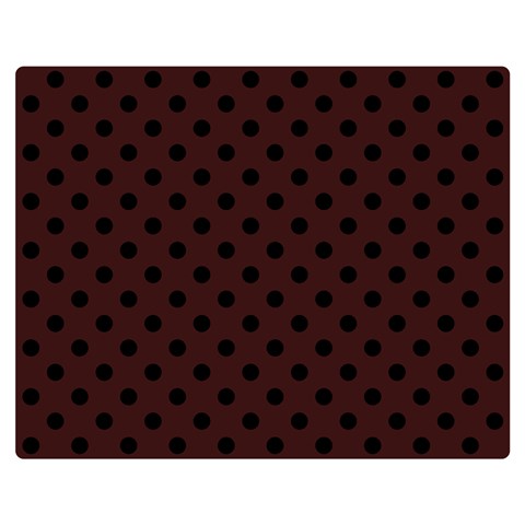 Polka Dots 60 x50  Blanket Front