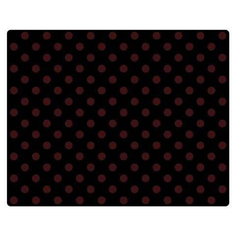Polka Dots 60 x50  Blanket Front