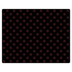 Polka Dots 60 x50  Blanket Back