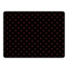 Polka Dots 45 x34  Blanket Back