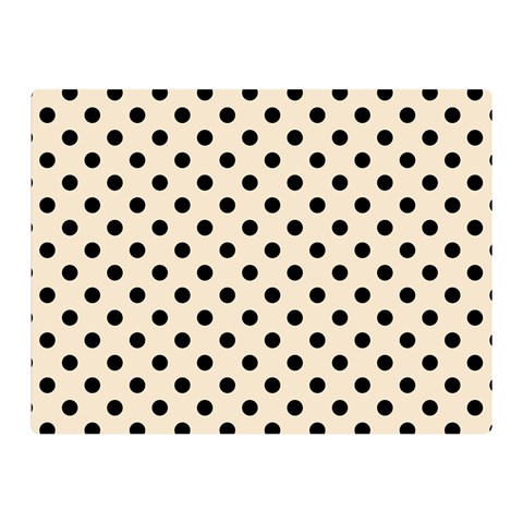Polka Dots 35 x27  Blanket Front