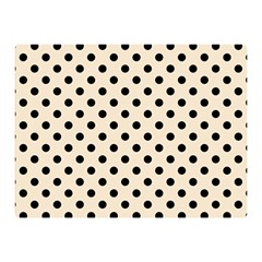 Polka Dots 35 x27  Blanket Back
