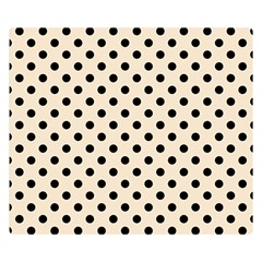 Polka Dots 50 x40  Blanket Back