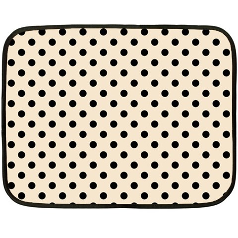 Polka Dots 35 x27  Blanket Front