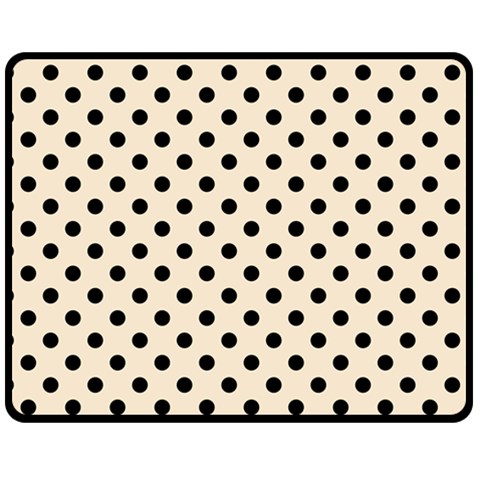 Polka Dots 60 x50  Blanket Front