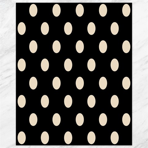 Polka Dots 10.95 x13.48  Canvas - 1