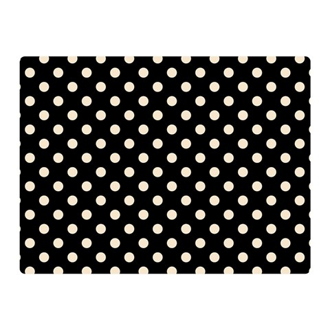 Polka Dots 35 x27  Blanket Front