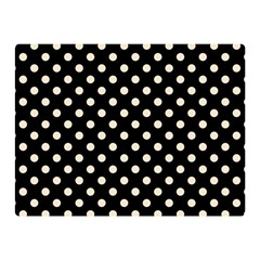 Polka Dots 35 x27  Blanket Back