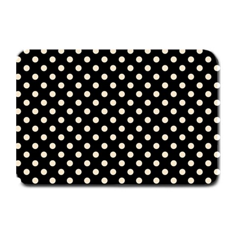 Polka Dots 18 x12  Plate Mat