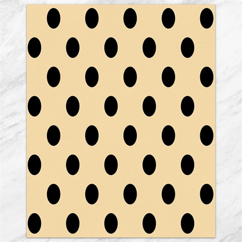 Polka Dots 15.75 x19.29  Canvas - 1