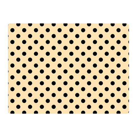 Polka Dots 35 x27  Blanket Front