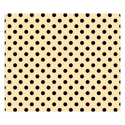 Polka Dots 50 x40  Blanket Front
