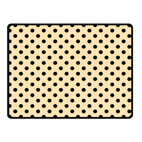 Polka Dots 45 x34  Blanket Back