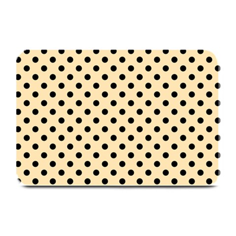 Polka Dots 18 x12  Plate Mat