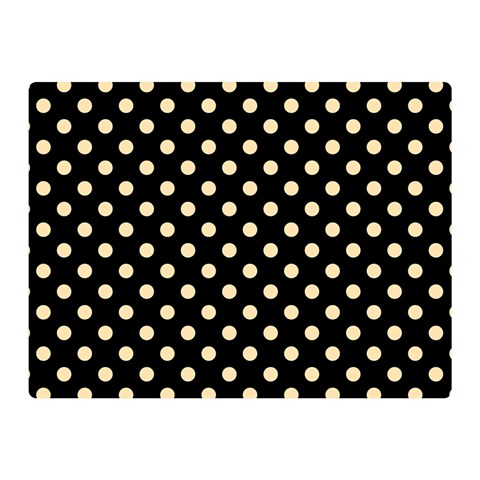 Polka Dots 35 x27  Blanket Front