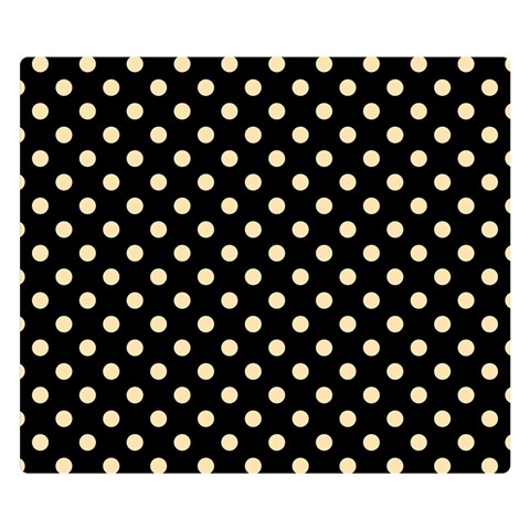 Polka Dots 50 x40  Blanket Front