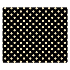 Polka Dots 50 x40  Blanket Back