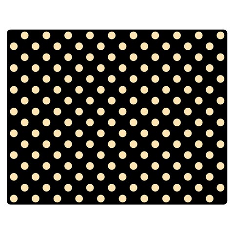 Polka Dots 60 x50  Blanket Back