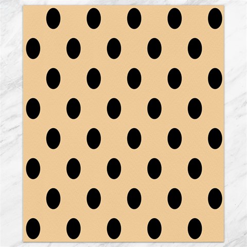 Polka Dots 8.15 x9.66  Canvas - 1