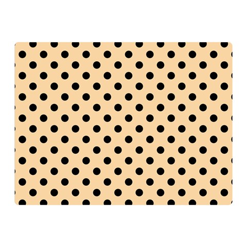 Polka Dots 35 x27  Blanket Front