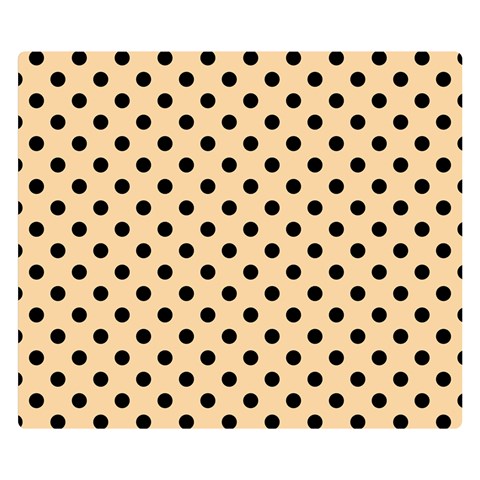 Polka Dots 50 x40  Blanket Front
