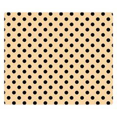 Polka Dots 50 x40  Blanket Back
