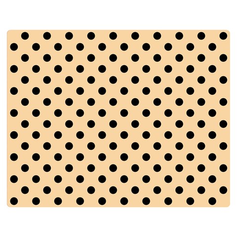 Polka Dots 60 x50  Blanket Front