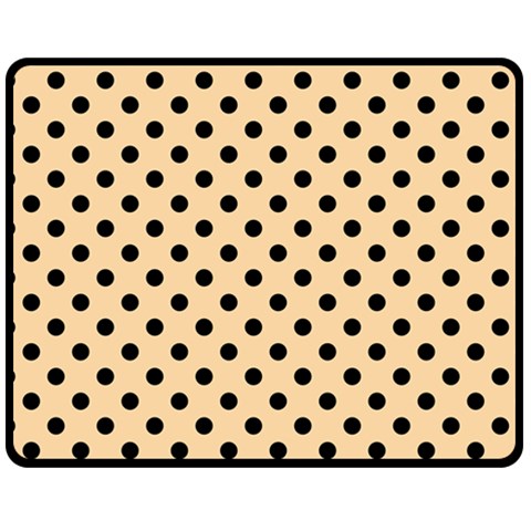 Polka Dots 60 x50  Blanket Front
