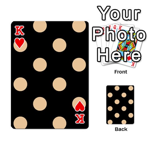 King Polka Dots Front - HeartK