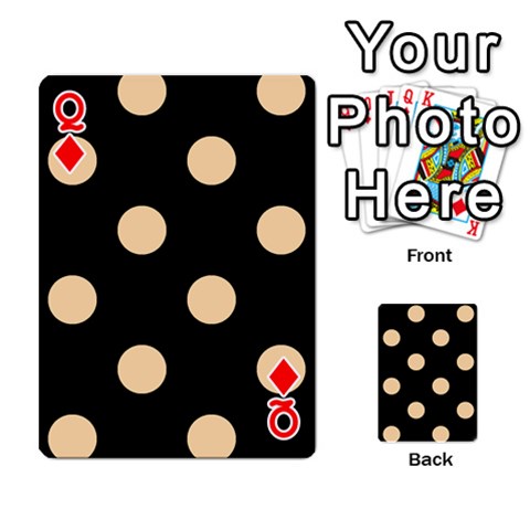 Queen Polka Dots Front - DiamondQ
