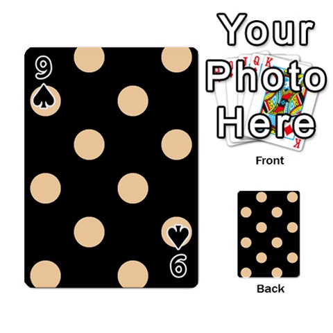 Polka Dots Front - Spade9