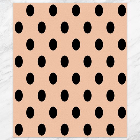 Polka Dots 8.15 x9.66  Canvas - 1