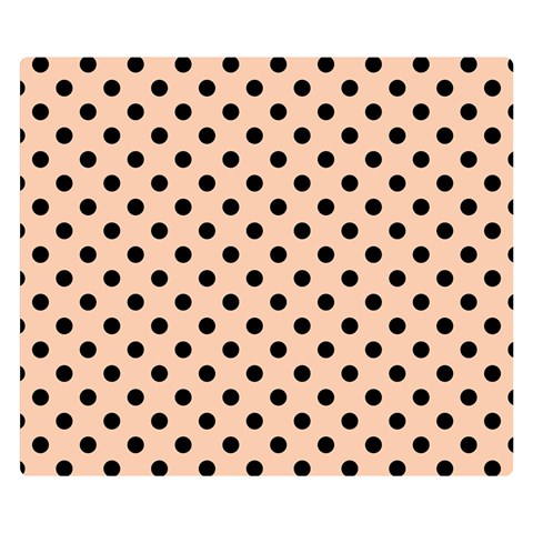 Polka Dots 50 x40  Blanket Front