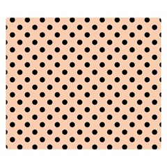 Polka Dots 50 x40  Blanket Back