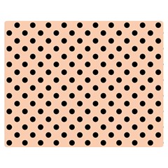 Polka Dots 60 x50  Blanket Back