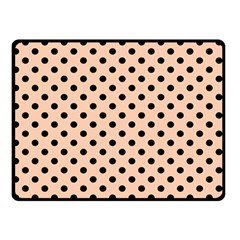 Polka Dots 45 x34  Blanket Back