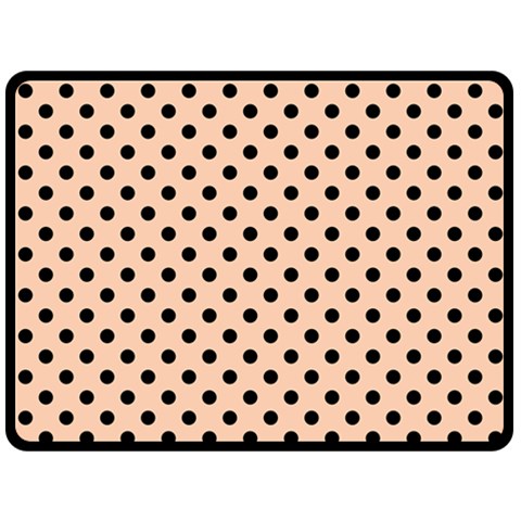 Polka Dots 80 x60  Blanket Back