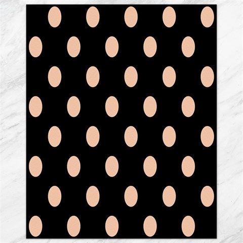 Polka Dots 10.95 x13.48  Canvas - 1