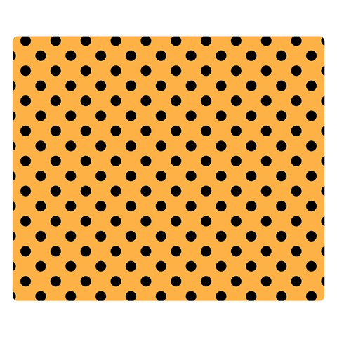 Polka Dots 50 x40  Blanket Back