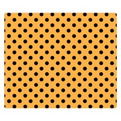 Polka Dots 50 x40  Blanket Back