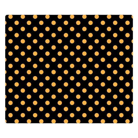 Polka Dots 50 x40  Blanket Front