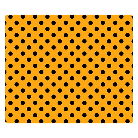 Polka Dots 50 x40  Blanket Front