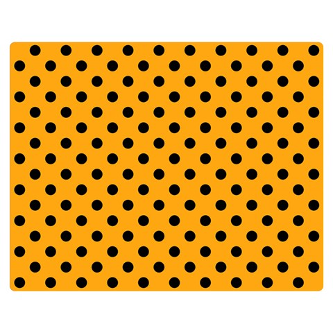 Polka Dots 60 x50  Blanket Front