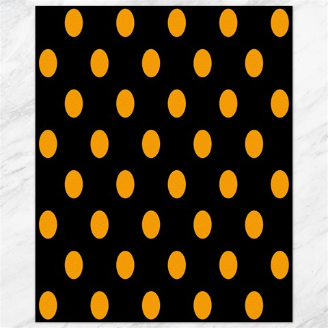 Polka Dots 10.95 x13.48  Canvas - 1