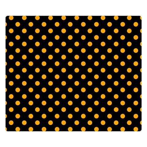 Polka Dots 50 x40  Blanket Back